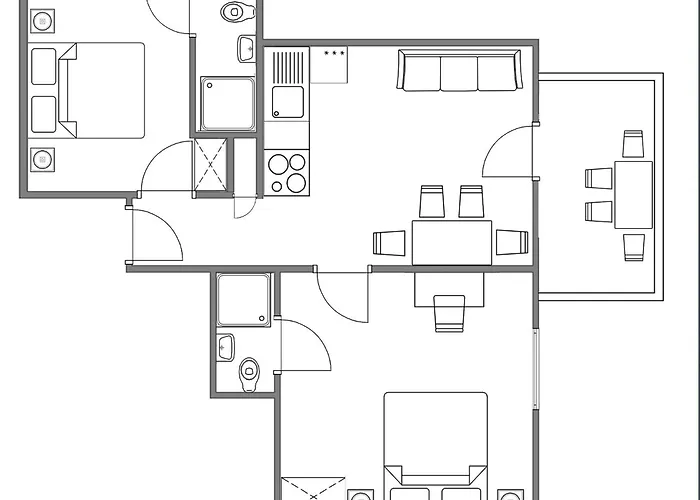 Sunny Seafront With Sunbeds! Unique *