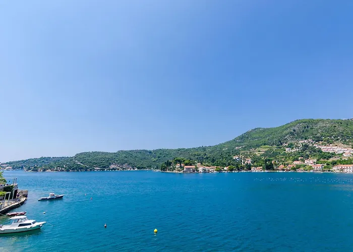 Daire Sunny Seafront With Sunbeds! Unique Zaton (Dubrovnik-Neretva)